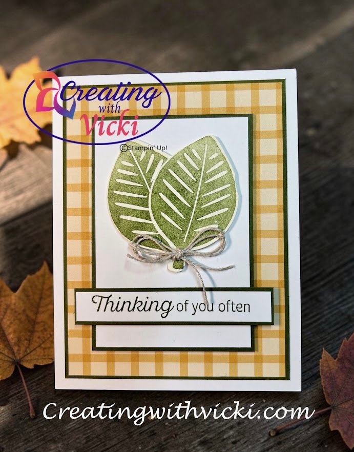 Stampin' Up! Simply Leaves stamp & punch bundle